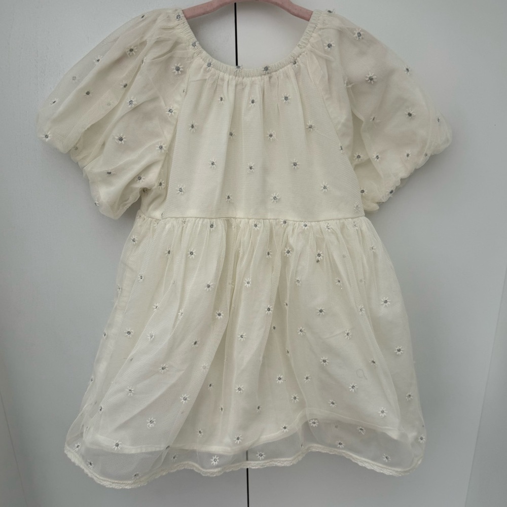 Zara Floral Tulle Dress 2-3y